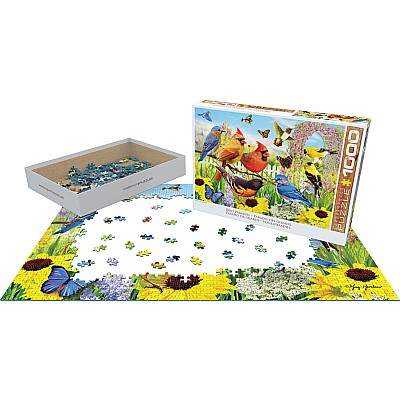 Bird Paradise by Greg Giordano 1000-Piece Puzzle Puzzle