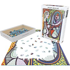 Girl Before a Mirror by Pablo Picasso  (1000 pc puzzle - Surrealism )
