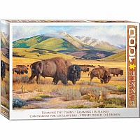 Roaming the Plains by Hayden Lambson 1000-Piece Puzzle Puzzle