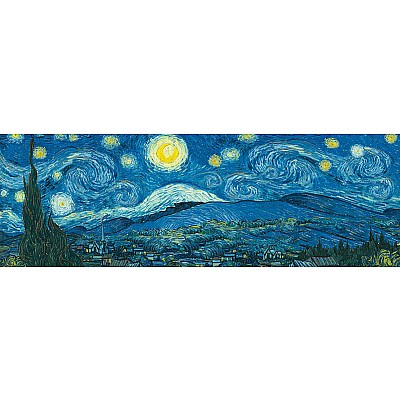 Starry Night Panorama (expanding Upon The Works By Van Gogh) 1000-piece Puzzle