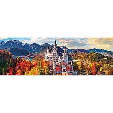 Neuschwanstein Castle in autumn 1000-Piece Puzzle