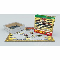 Trains 100-piece Puzzle