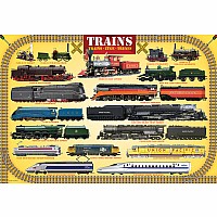 Trains 100-piece Puzzle