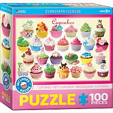 Sweetest Puzzle 100 pc Puzzle - Cupcakes - Kids Sweets