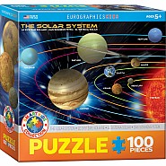 The Solar System 100-piece Puzzle