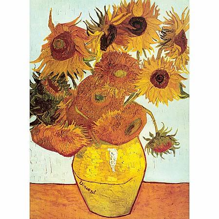 Twelve Sunflowers 100-Piece Puzzle