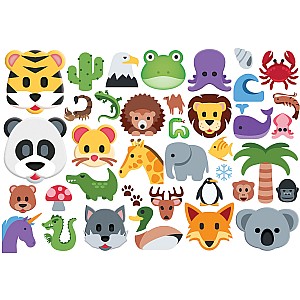 Emojipuzzles for Kids - Wildlife Animals