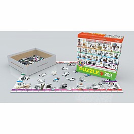 Great Inventions 200-Piece Puzzle