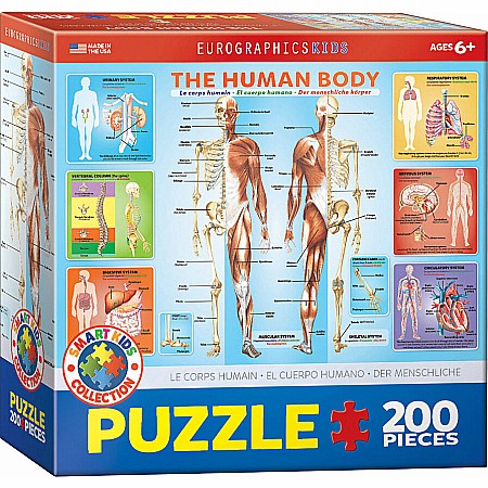 Human Body 200-Piece Puzzle