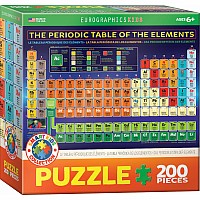 The Periodic Table Of Elements 200-piece Puzzle