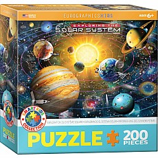 200 Piece Educational & Hobby Charts for Kids - Exploring the Solar System