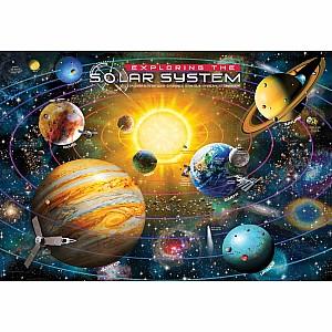 200 Piece Educational & Hobby Charts for Kids - Exploring the Solar System