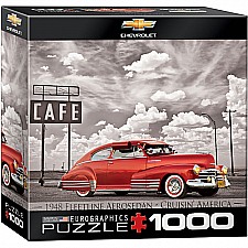 1948 Chevrolet Fleetline Aerosedan 1000-Piece Puzzle (small box)