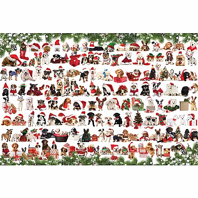 Holiday Dogs Tin puzzle (1000 pc)