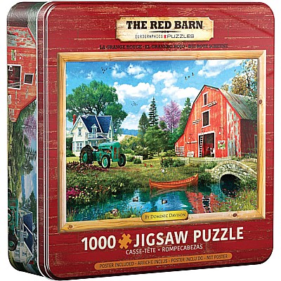 The Red Barn Tin 1000 Pc