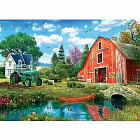 The Red Barn Tin 1000 Pc