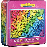 Butterfly Rainbow Tin - 1000 Piece Puzzle