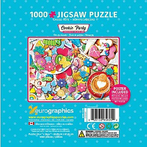 Eurographics Cookie Party Tin 1000 Pc