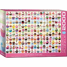 2000 Pieces - THE BIG PUZZLE COLLECTION - Cupcakes Galore