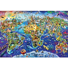 2000 Pieces - THE BIG PUZZLE COLLECTION - Crazy World by Adrian