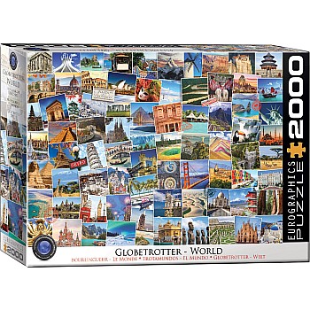 World Globetrotter 2000-piece Puzzle