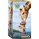 250 Piece Puzzle, Giraffes