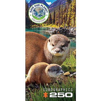 250 pc puzzles - Otters