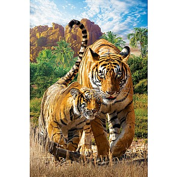 250 pc puzzles - Tigers