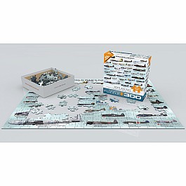 WWII Aircraft 300-Piece Puzzle (Small box) 