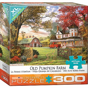 Old Pumpkin Farm By Dominic Davison 300-piece Puzzle