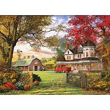 Old Pumpkin Farm By Dominic Davison 300-piece Puzzle