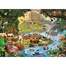 300 pc - XL Puzzle Pieces - Noah's Ark Before the Rain by Steve Crisp