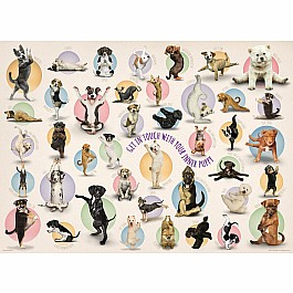 Yoga Puppies 300-Piece Puzzle (Small box) 