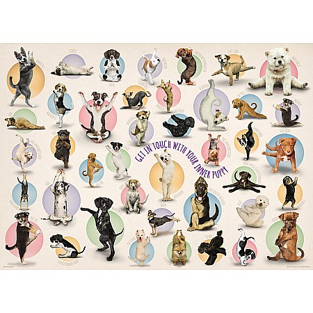 Yoga Puppies 300-Piece Puzzle (Small box) 