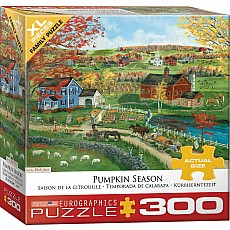300 pc - XL Puzzle Pieces - Pumpkin Season by Bob Fair