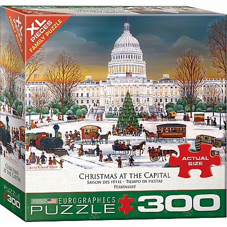 Christmas at the Capitol 300-Piece Puzzle (Small box)