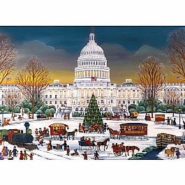 Christmas at the Capitol 300-Piece Puzzle (Small box)