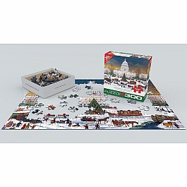 Christmas at the Capitol 300-Piece Puzzle (Small box)