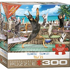300 pc - XL Puzzle Pieces - Yoga Spa