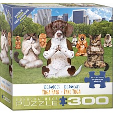 300 pc - XL Puzzle Pieces - Yoga Park