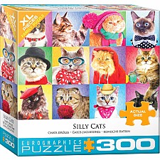 Silly Cats 300 Pc
