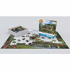 Cobble Walk Cottage 500pc Puzzle Large Pieces  