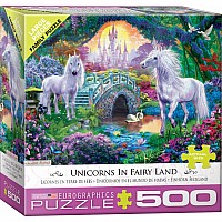 Unicorns In Fairy Land By Jan Patrik 500-piece Puzzle