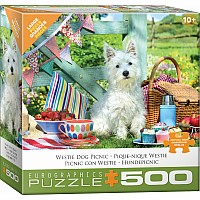 Scottie Dog Picnic 500-piece Puzzle