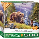 500 Piece Puzzle, Grizzly Cubs