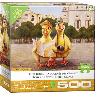 500 pc - Large Puzzle Pieces - Duck Tours