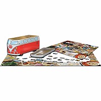 VW Tin Road Trip 550 Pc Puzzle