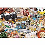 VW Tin Road Trip 550 Pc Puzzle