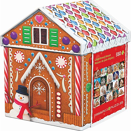 Gingerbread House 550-Piece Puzzle