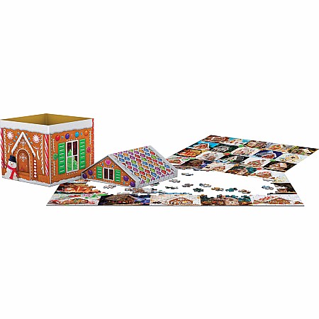 Gingerbread House 550-Piece Puzzle